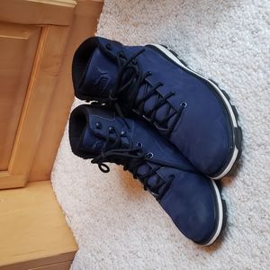 Puma Desierto V2 Boots Navy Blue Size 10.5M